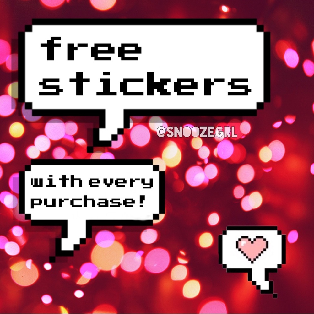 free stickers 👀🕵🏻‍♀️